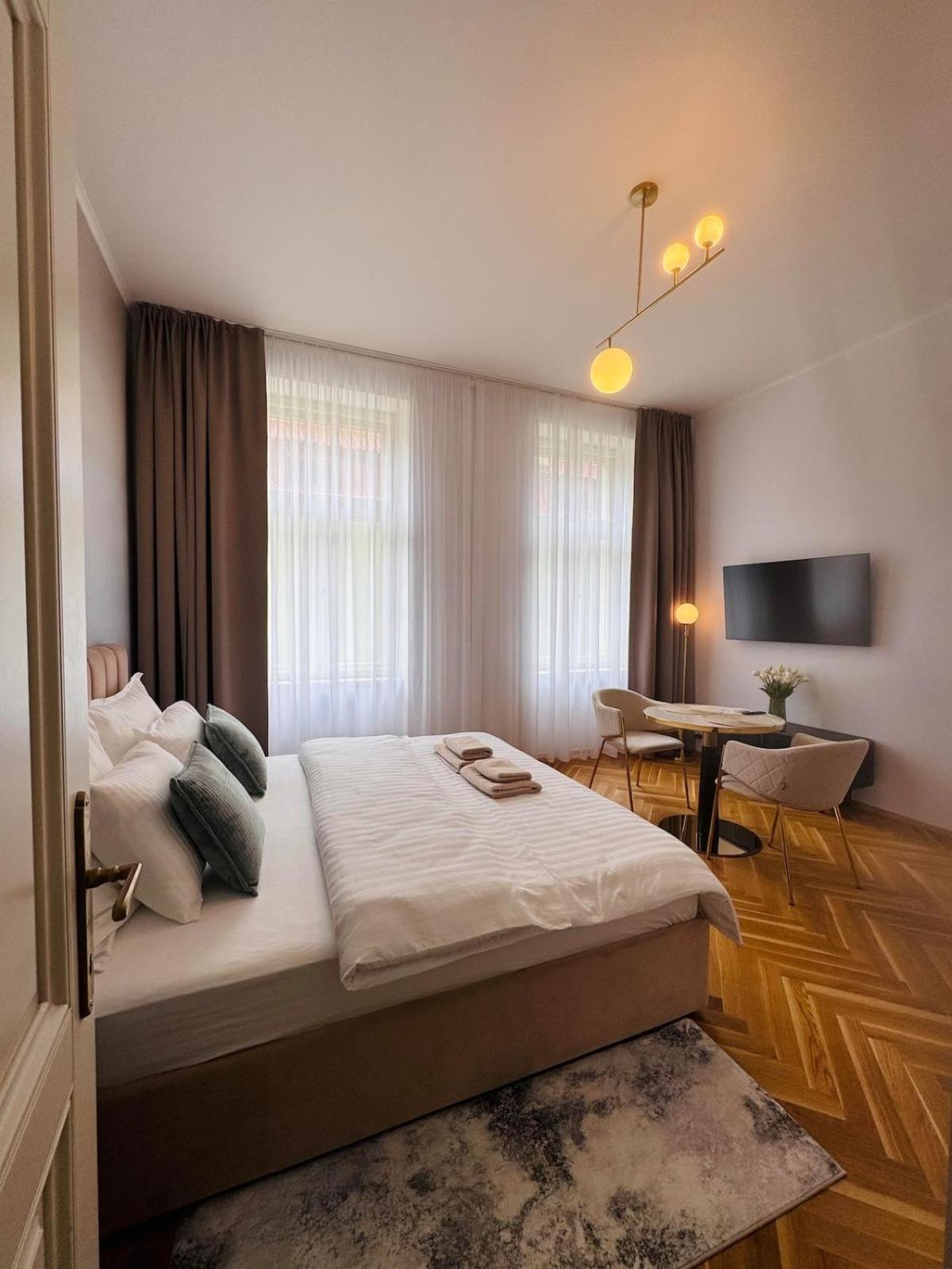 Luxemi Apartments I City Center Premium Studio Prague Chambre photo