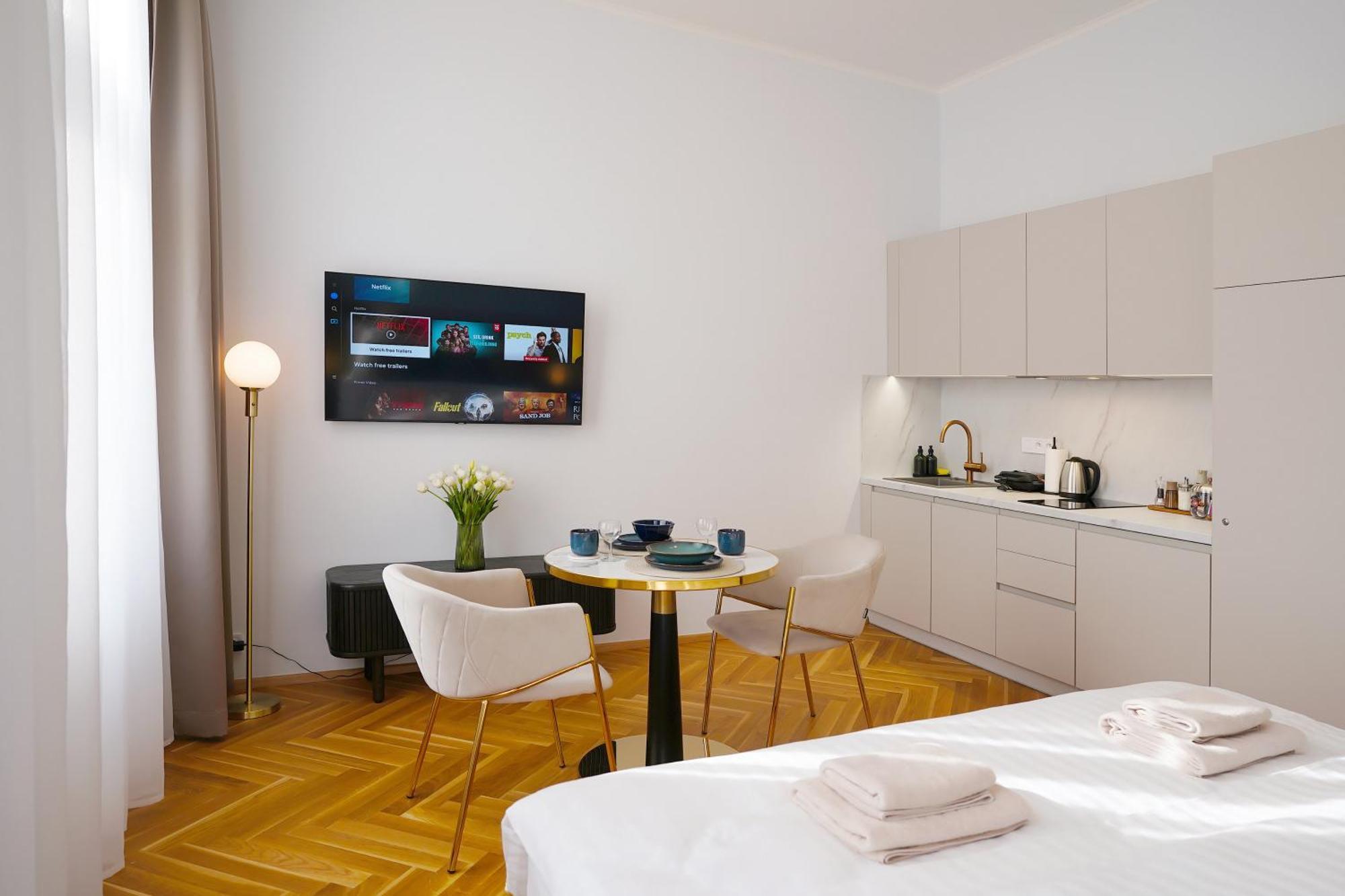 Luxemi Apartments I City Center Premium Studio Prague Chambre photo